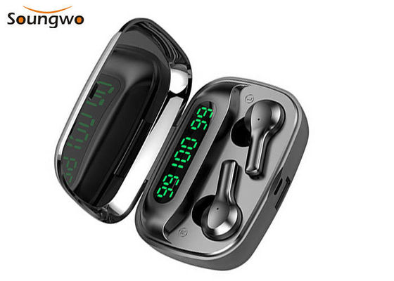 Pemasangan Otomatis Earbud Nirkabel Sejati HD Pengurangan Kebisingan Panggilan Suara HiFi Untuk Iphone